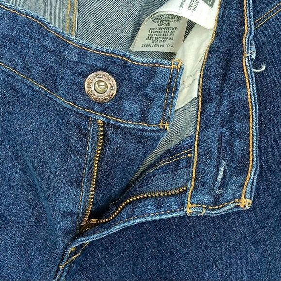 LEVI’S Women’s Dark Wash Supreme Curve Skinny Jeans Size 34 Flattering Stretch - Picture 9 of 12